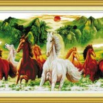 Ý nghĩa phong thủy của tranh mã đáo thành công