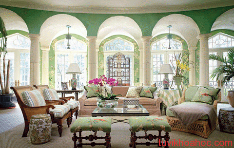 Tránh thiết kế cửa chính đối diện cửa sổ