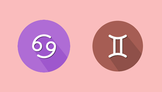 Cặp đôi cự giải kết hợp với song tử 