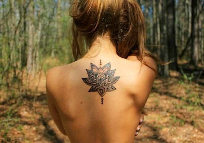 lotusflowertattootribal