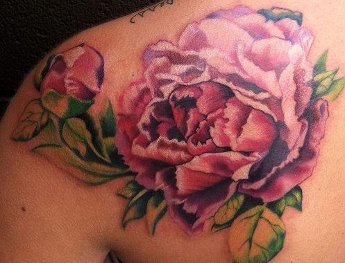 Hình hoa mẫu đơn cho người mệnh Hỏa