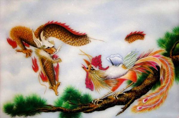 Phượng hoàng kết hợp rồng