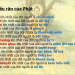 14 điều răn của Đức Phật