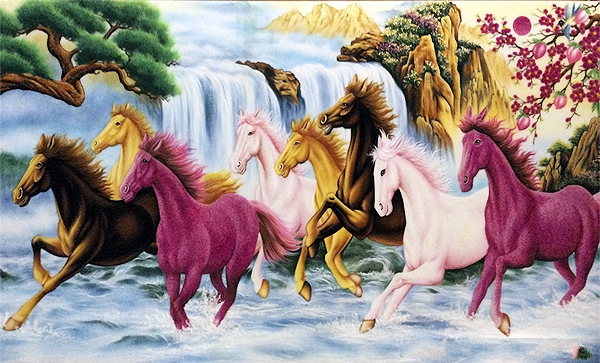 Tranh con ngựa mã đáo thành công là gì?