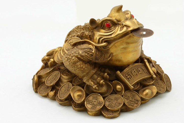 Vị trí đặt cóc thiềm thừ ngậm tiền thích hợp cho phong thủ