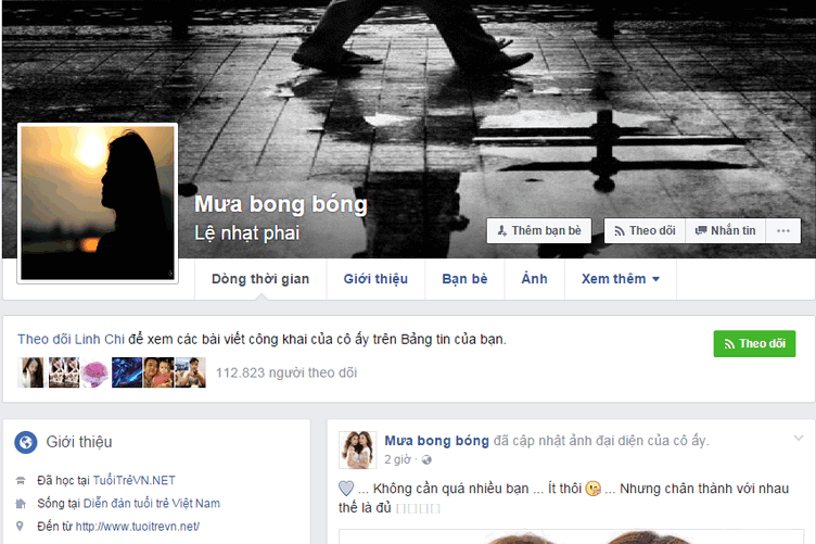 Tên nick facebook hay, đẹp cho nam, nữ 