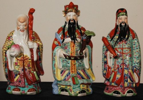 Tượng 3 ông phúc lộc thọ để ở đâu hợp lý mang lại sự may mắn