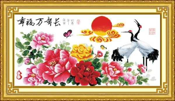 Tranh hoa mẫu đơn 