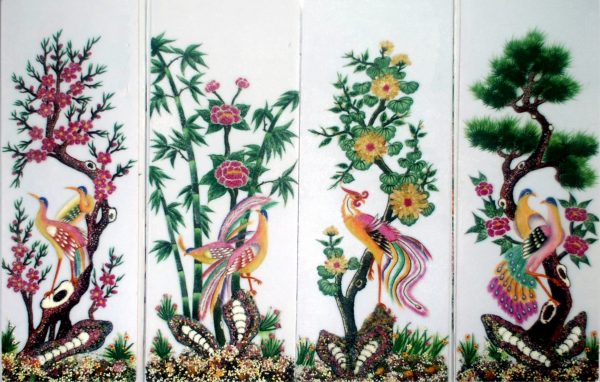 Tranh Tùng – Trúc – Cúc – Mai