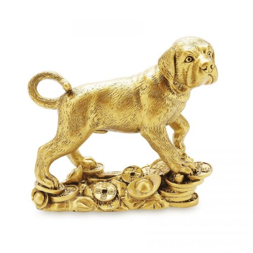 Ở phương vị Đông Bắc trong nhà hoặc văn phòng biểu tượng Chó vàng phong thủy đã được khai quang