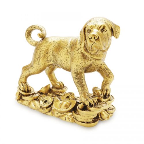 Hình tượng con chó đem lại nhiều may mắn