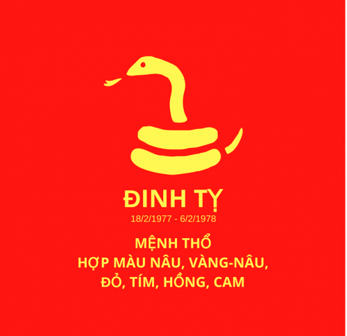 Màu sắc hợp phong thủy tuổi Đinh Tỵ 1977