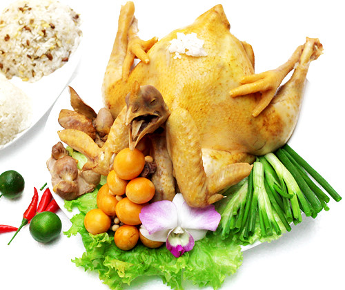 Cách làm gà cúng đẹp