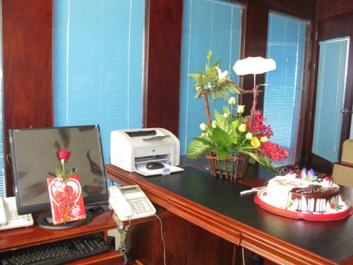 Màu sắc văn phòng hợp tuổi Bính Ngọ 1966 (ảnh minh họa).