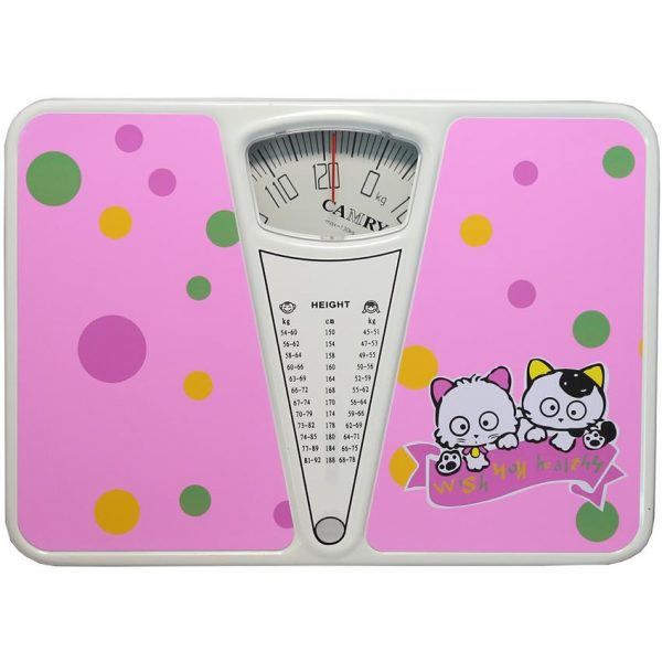 Cân sức khỏe màu hồng