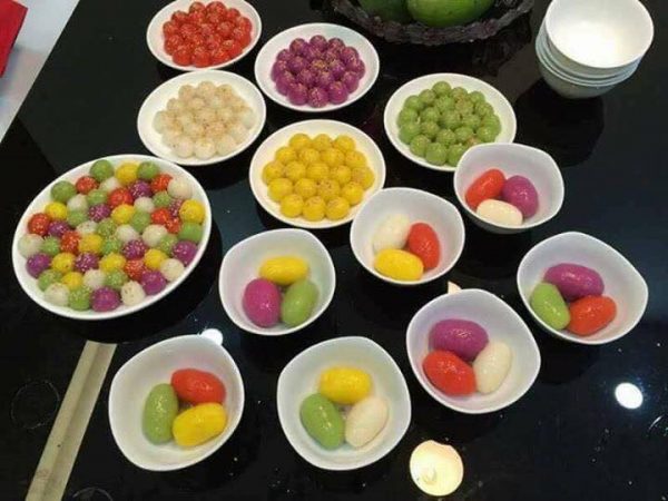 Kiêng cúng bánh trôi, bánh chay ngũ sắc