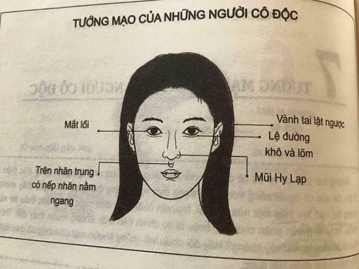 Tướng số phụ nữ bần bạc gian ác